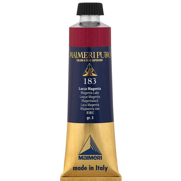 Maimeri Puro Yağlı Boya 40 ML Magenta Lake - 3