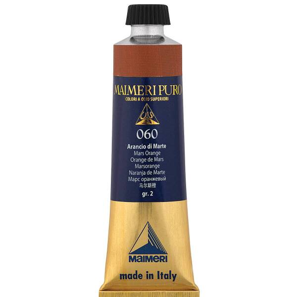 Maimeri Puro Yağlı Boya 40 ML Mars Orange - 3