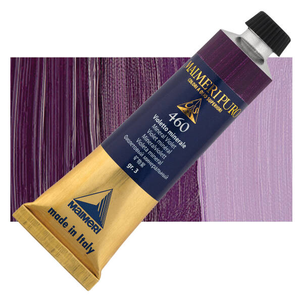 Maimeri Puro Yağlı Boya 40 ML Mineral Violet - 1