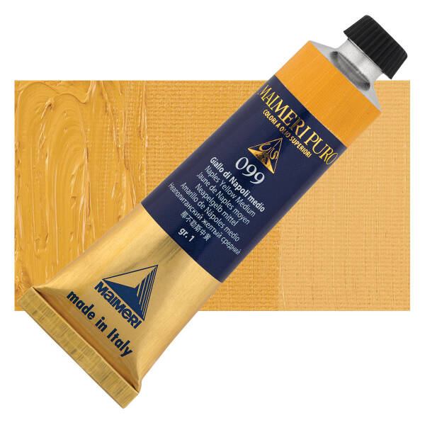 Maimeri Puro Yağlı Boya 40 ML Naples Yellow Medium - 1