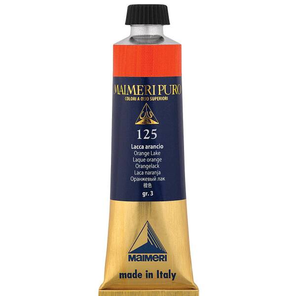 Maimeri Puro Yağlı Boya 40 ML Orange Lake - 3