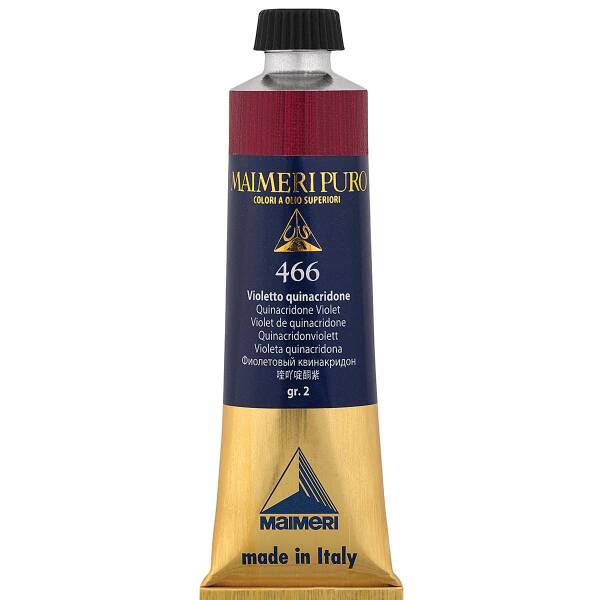 Maimeri Puro Yağlı Boya 40 ML Quinacridone Violet - 3