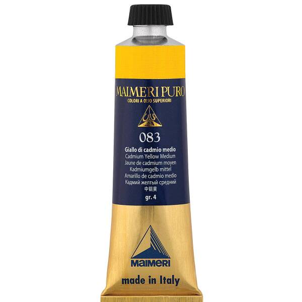 Maimeri Puro Yağlı Boya 40 ML Yellow Cad Med - 3