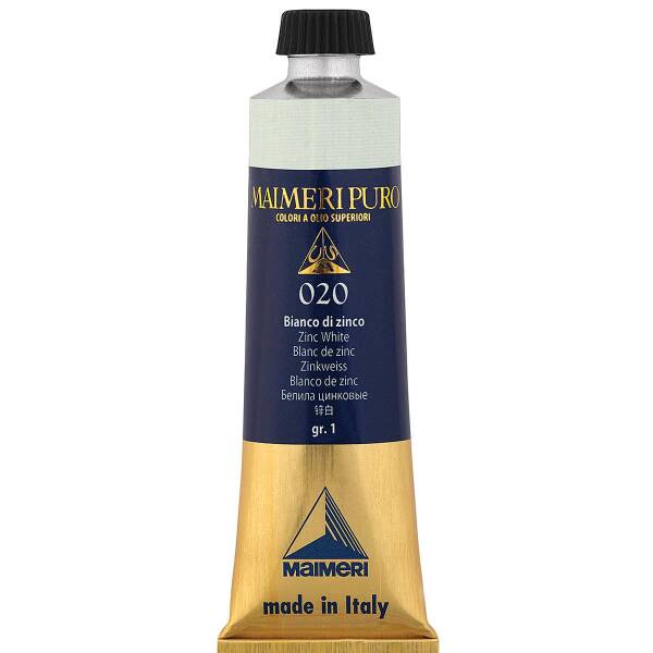 Maimeri Puro Yağlı Boya 40 ML Zinc White - 3