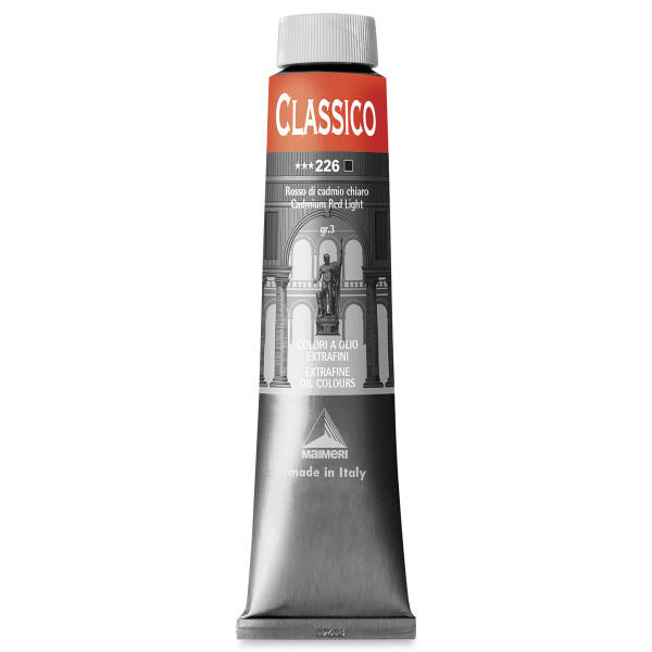 Maimeri Classico Yağlı Boya 200 ML 226 Cadmium Red Light - 3