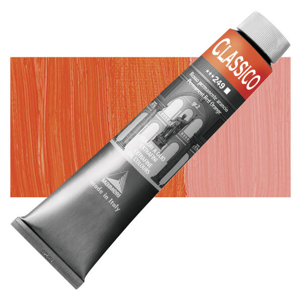 Maimeri Classico Yağlı Boya 200 ML 249 Permanent Red Orange - 1