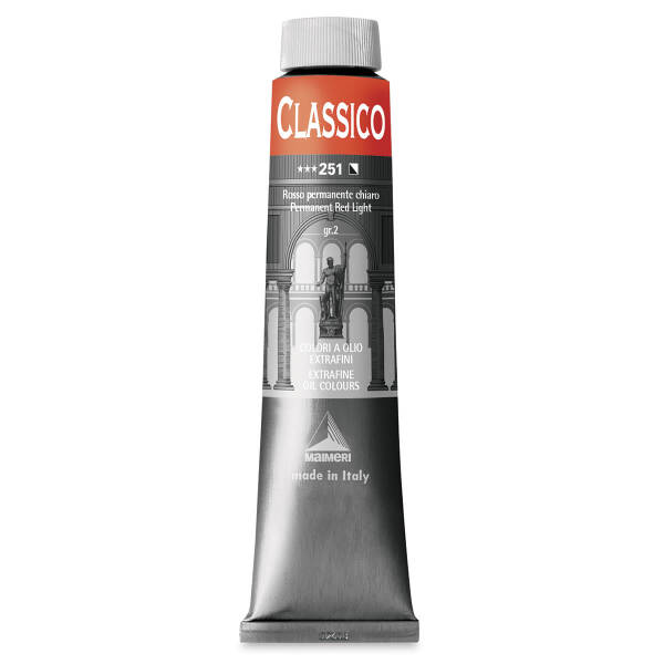Maimeri Classico Yağlı Boya 200 ML 251 Permanent Red Light - 3