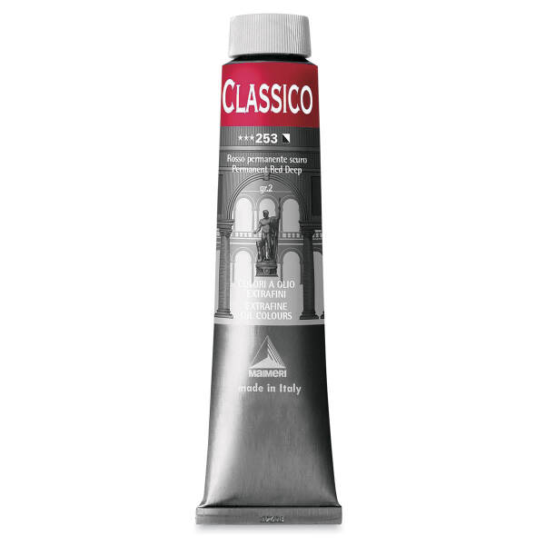 Maimeri Classico Yağlı Boya 200 ML 253 Permanent Red Deep - 3