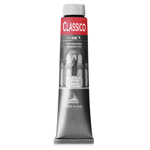 Maimeri Classico Yağlı Boya 200 ML 258 Quinacridone Red - 3