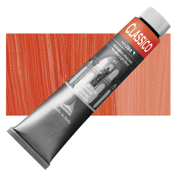 Maimeri Classico Yağlı Boya 200 ML 284 Vermilion Lightt Hue - 1