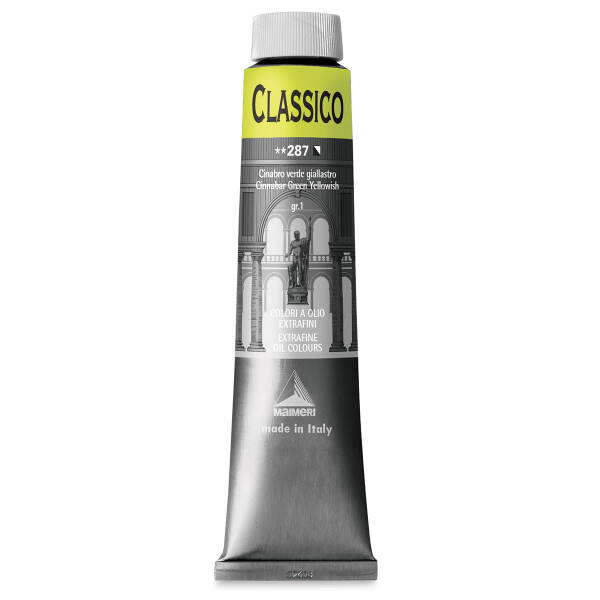 Maimeri Classico Yağlı Boya 200 ML 287 Cinnabar Green Yellow - 3