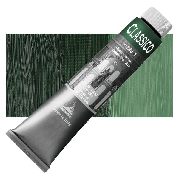 Maimeri Classico Yağlı Boya 200 ML 288 Cinnabar Green Deep - 1