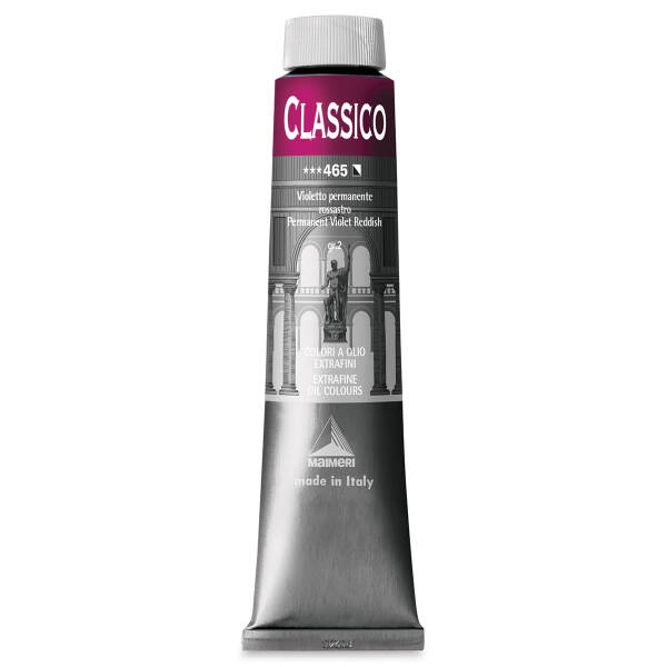 Maimeri Classico Yağlı Boya 200 ML 465 Permanent Violet Reddish - 3