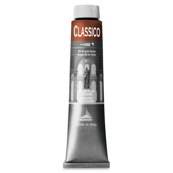 Maimeri Classico Yağlı Boya 200 ML 488 Brown Stil De Grain - 3