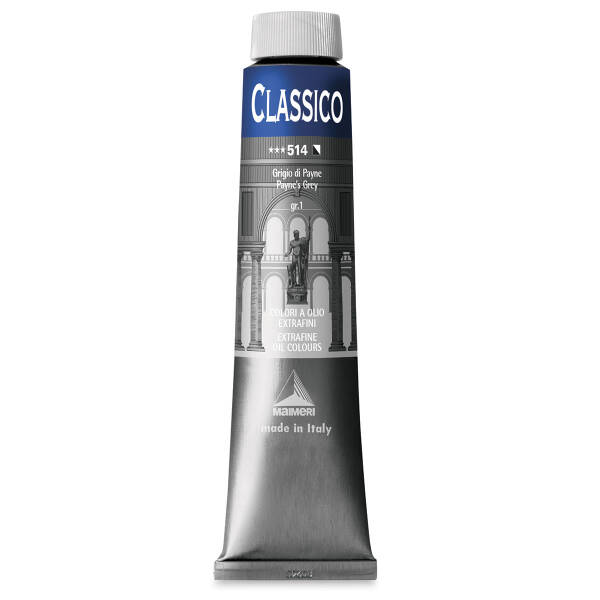 Maimeri Classico Yağlı Boya 200 ML 514 Paynes Grey - 3