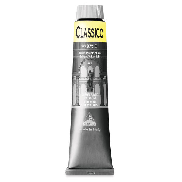 Maimeri Classico Yağlı Boya 200 ML Brilliant Yellow Light - 3