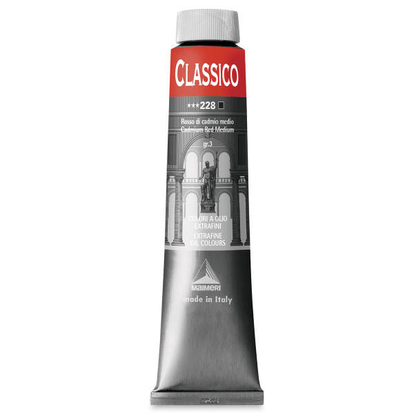 Maimeri Classico Yağlı Boya 200 ML Cadmium Red Medium - 3