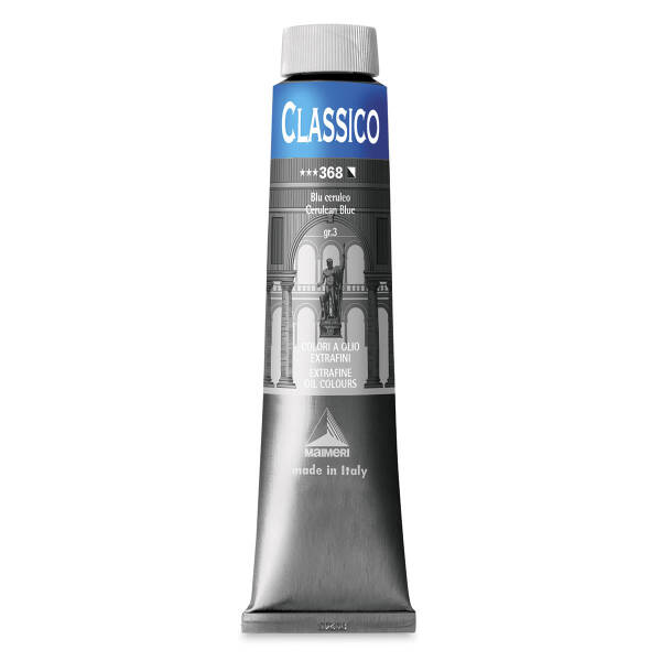Maimeri Classico Yağlı Boya 200 ML Cerulean Blue - 3