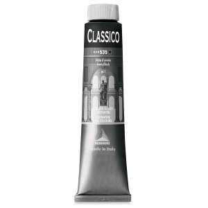 Maimeri Classico Yağlı Boya 200 ML Ivory Black - 3