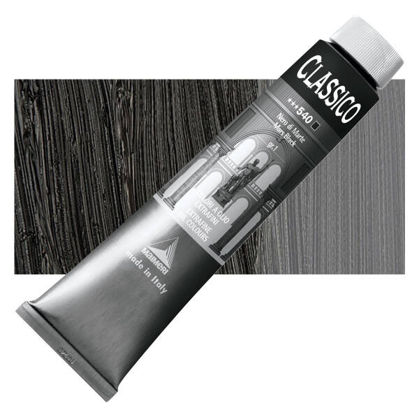 Maimeri Classico Yağlı Boya 200 ML Mars Black - 1