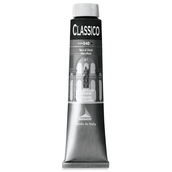 Maimeri Classico Yağlı Boya 200 ML Mars Black - 3