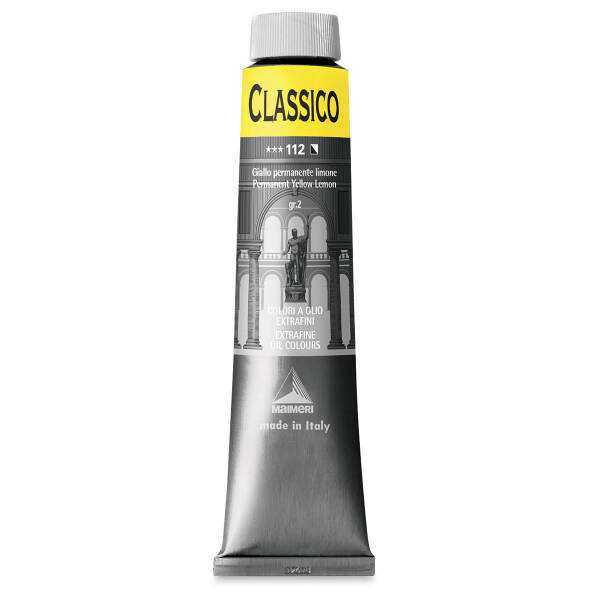 Maimeri Classico Yağlı Boya 200 ML Permanent Yellow Lemon - 3