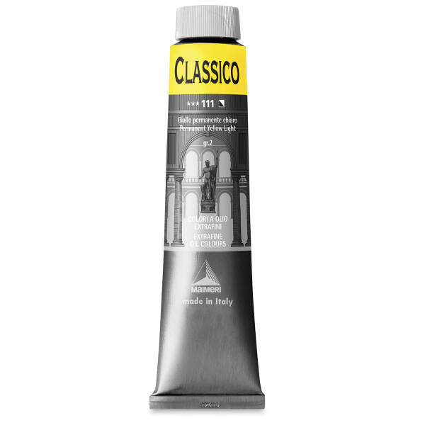 Maimeri Classico Yağlı Boya 200 ML Permanent Yellow Light - 3