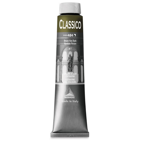 Maimeri Classico Yağlı Boya 200 ML Vandyke Brown - 3