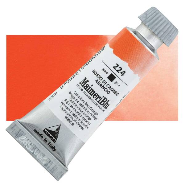 MaimeriBlu Sulu Boya 12 ML Cadmium Red Orange - 1