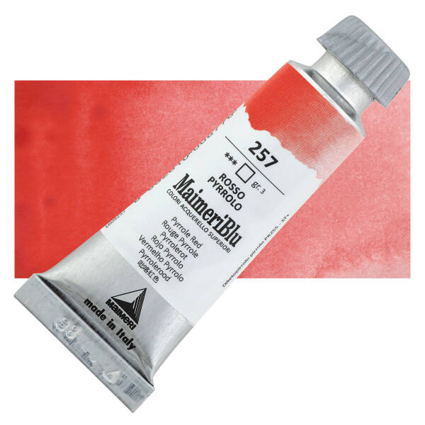 MaimeriBlu Sulu Boya 12 ML Pyrrole Red - 1