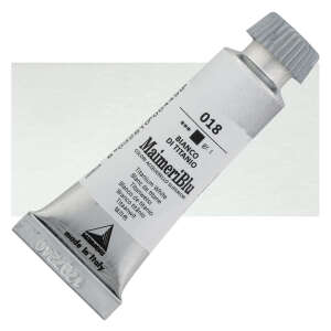 MaimeriBlu Tüp Sulu Boya 12 ML 018 Titanium White - Maimeri