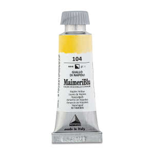MaimeriBlu Tüp Sulu Boya 12 ML 104 Naples Yellow - 3