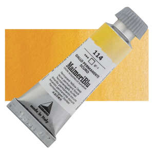 MaimeriBlu Tüp Sulu Boya 12 ML 114 Permanent Yellow Deep - Maimeri