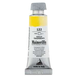 MaimeriBlu Tüp Sulu Boya 12 ML 122 Transparent Yellow - 3