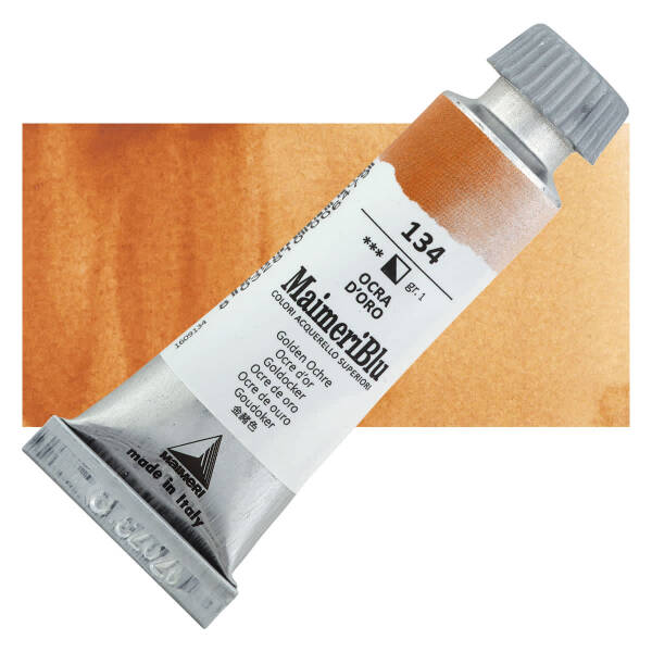 MaimeriBlu Tüp Sulu Boya 12 ML 134 Golden Ochre - 1