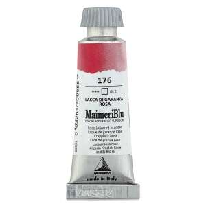 MaimeriBlu Tüp Sulu Boya 12 ML 176 Rose (Alizarin) Madder - 3