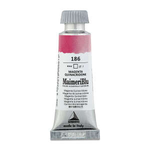 MaimeriBlu Tüp Sulu Boya 12 ML 186 Magenta Quinacridone - 3