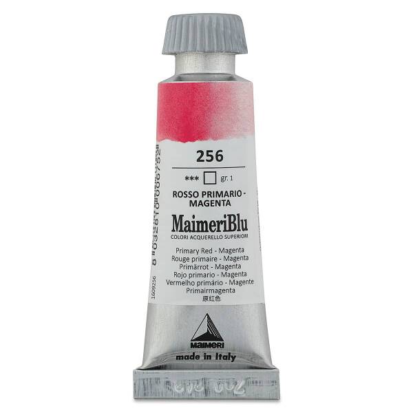 MaimeriBlu Tüp Sulu Boya 12 ML 256 Primary Red Magenta - 3