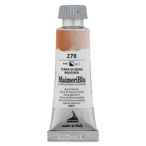 MaimeriBlu Tüp Sulu Boya 12 ML 278 Burnt Sienna - 3
