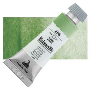 MaimeriBlu Tüp Sulu Boya 12 ML 296 Green Earth - Maimeri