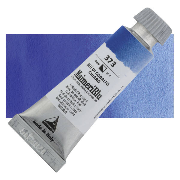MaimeriBlu Tüp Sulu Boya 12 ML 373 Cobalt Blue Light - 1