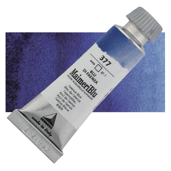 MaimeriBlu Tüp Sulu Boya 12 ML 377 Faience Blue - 1