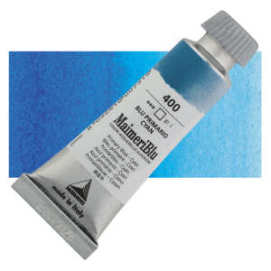 MaimeriBlu Tüp Sulu Boya 12 ML 400 Primary Blue Cyan - Maimeri