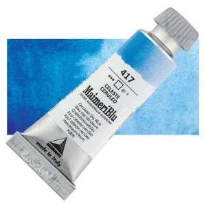 MaimeriBlu Tüp Sulu Boya 12 ML 417 Cerulean Sky Blue - Maimeri