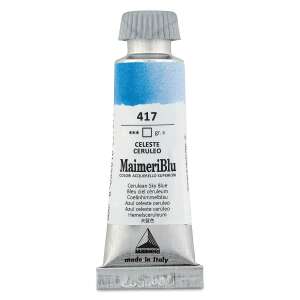 MaimeriBlu Tüp Sulu Boya 12 ML 417 Cerulean Sky Blue - 3