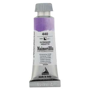 MaimeriBlu Tüp Sulu Boya 12 ML 440 Ultramarine Violet - 3