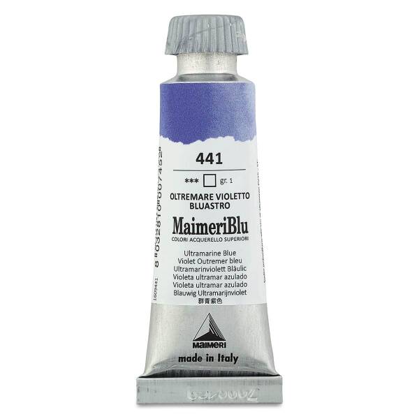 MaimeriBlu Tüp Sulu Boya 12 ML 441 Ultramarine Blue - 3