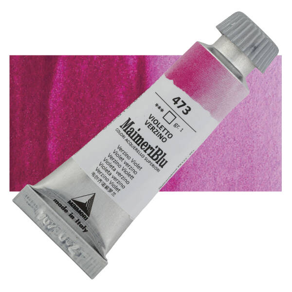 MaimeriBlu Tüp Sulu Boya 12 ML 473 Verzino Violet - 1