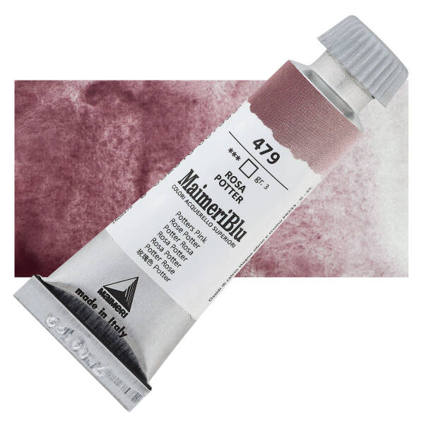 MaimeriBlu Tüp Sulu Boya 12 ML 479 Potters Pink - 1