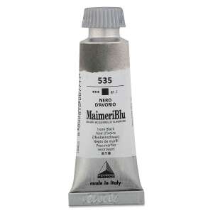 MaimeriBlu Tüp Sulu Boya 12 ML 535 Ivory Black - 3
